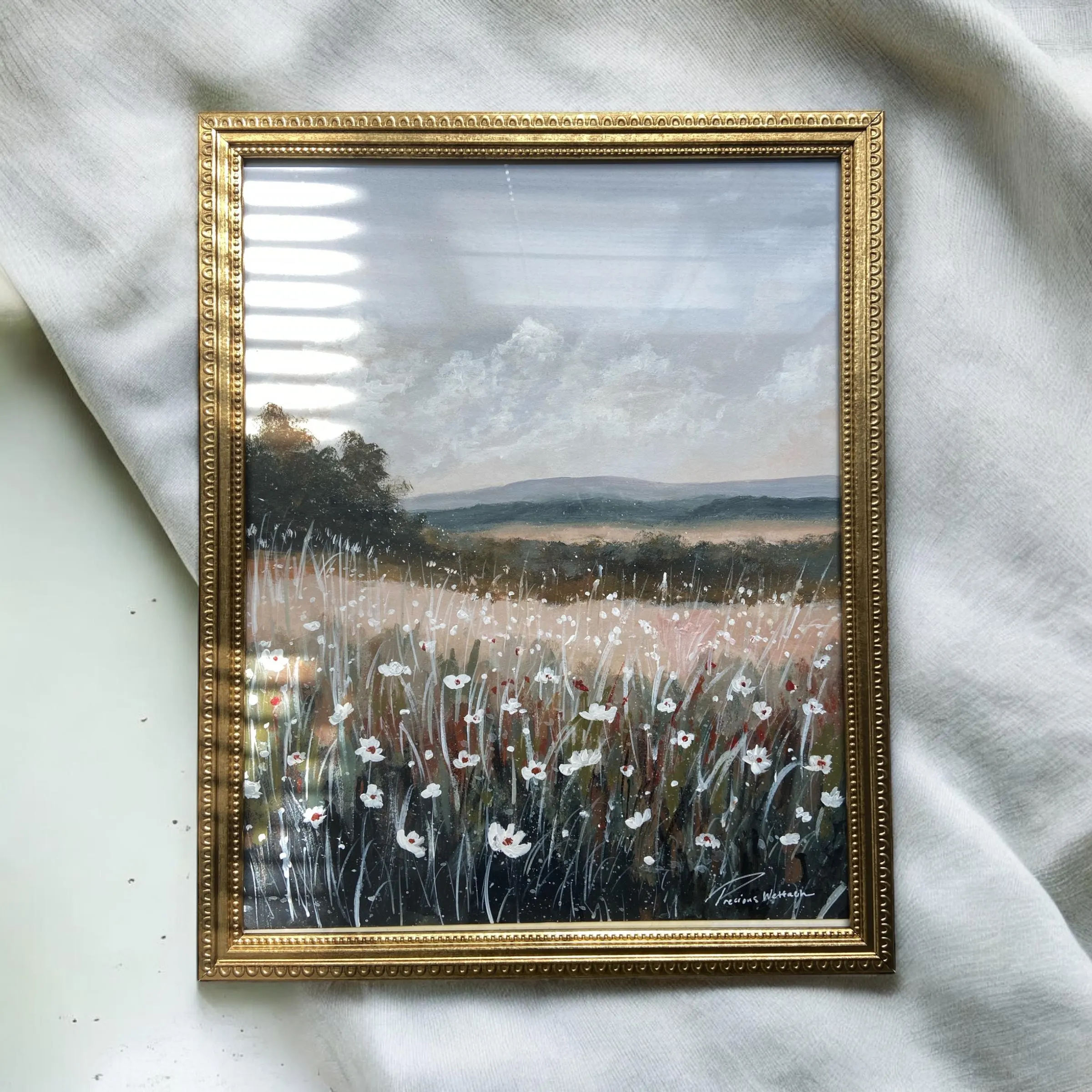 Wildflower Landscape Study No 5